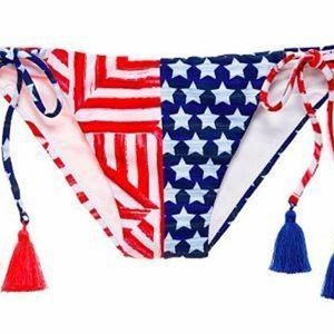 Victoria's Secret Bikini Bottom American Flag